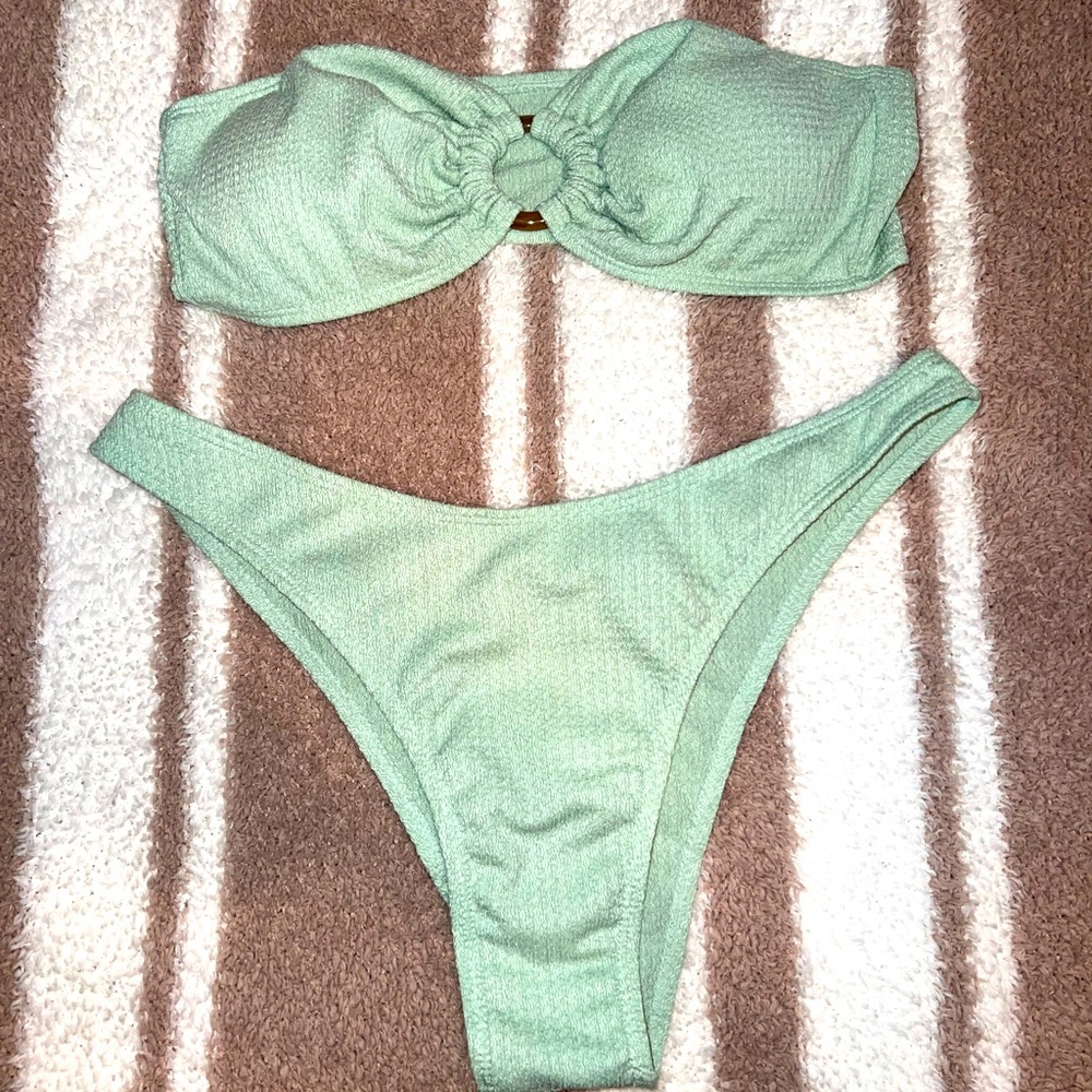 4 Piece Bandeau Bikini Set